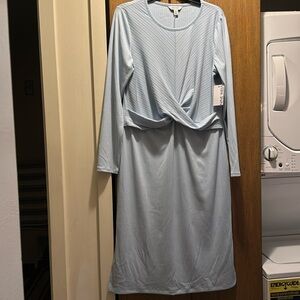 NWT Nine West‎ Women Long Sleeve Dress Size: XL